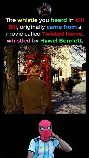 You’ve Heard This Kill Bill Whistle… But Do You Know Why? 👀🎵 #shorts #marvel #hollywood #mcu