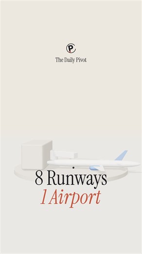 The world's busiest airfield has EIGHT runways 😳 #shorts #OHare #Aviation