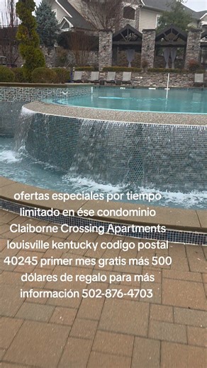 Horizon cleaning LLC on Instagram: "#motivation #ForRent #motivation #forrent Limited-time special offers at Claiborne Crossing Apartments, Louisville, Kentucky, zip code 40245. Visit the office, show the promotional video upon arrival, and mention my name as a referral on your application. The first month is free, and you'll also receive a $500 gift card. My name is Henry Ponce Sanchez. For more information, call 502-253-3411"