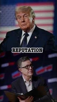 Colbert Finds Trump’s Former Professor — What He Revealed Stuns Everyone! 🔥 #shorts