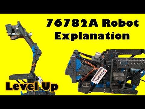 Vex IQ Level Up Robot Explanation - 76782A DR4B