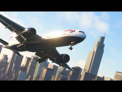 Boeing 777 CRASH at JFK Airport Involving British Airways Flight