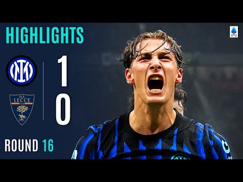INTER-LECCE 1-0 | HIGHLIGHTS | Pio Esposito Shines at San Siro | SERIE A 2025/26