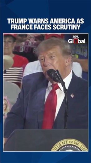 Trump Targets France, Accuses Abdul El-Sayed Of Muslim Brotherhood Links In Fiery Remarks | U.S.