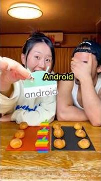 Android vs iPhone 📱 Who Wins? #challenge #couple