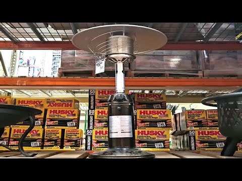 POWDER COATED TABLE TOP PATIO HEATER Shop with us at Home Depot!!!