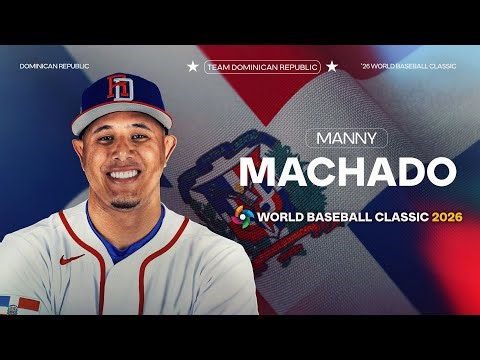 Highlights from Manny Machado's first two World Baseball Classics! (He's returning to play a 3rd 🇩🇴)