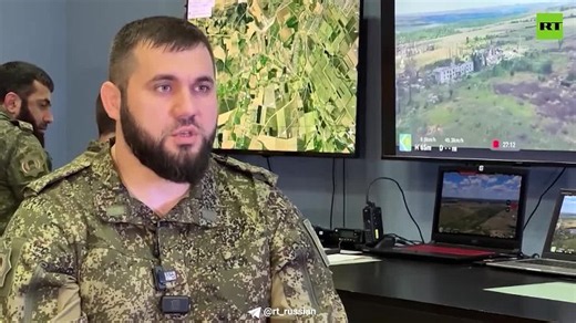 Комбат 78-го полка «Север-Ахмат» с позывным Шах рассказал RT о непростом пути к Константиновке (ДНР)