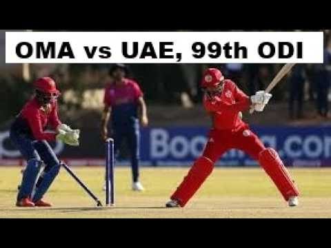 LIVE : OMA vs UAE, 99th ODI, CWC League-2 2023-27 live I Homeciti Tv