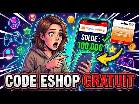 Carte Cadeau Nintendo eShop GRATUITE – Code eShop Gratuit Qui Marche