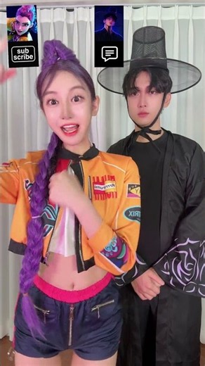 RUMI AND JINU #kpop #kpopdemonhunters #HUNTRIX