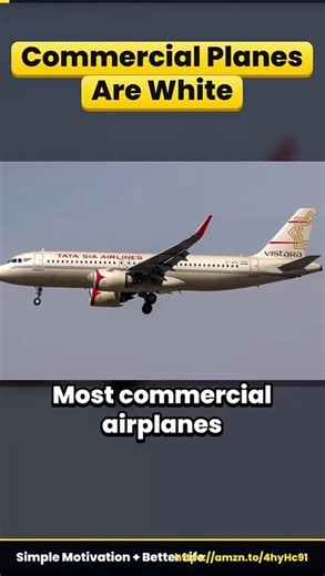 Why Commercial Planes Are White