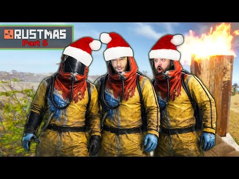 RUSTmas Part 5: We Wish You a Merry Clothless ft. Nicolle & Reid | chocoTaco RUST Gameplay