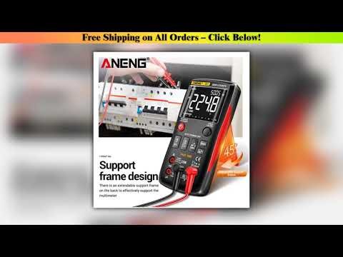 ANENG Q1 Digital Multimeter 9999 Analog Tester True RMS Professional Multimetro DIY Transistor