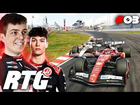 BATTLING THE BIG BOYS! 👀💪 F1 25 Haas Driver Career | S1 Japanese GP