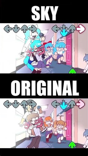 Sky FNF vs Original Natagori 🎤🔥 | Friday Night Funkin Epic Rhythm Battle (FNF Mod Gameplay)