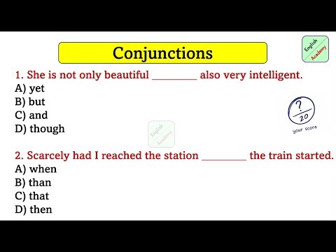 conjunction practice set (7) for All exams #board& competitive #englishacademybydeepakkr