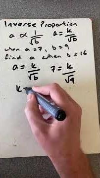 Inverse proportion #maths #proportion
