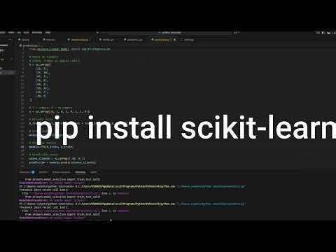 Aplicación de Inteligencia Artificial con Machine Learning en Python #tutorial #algoritmo