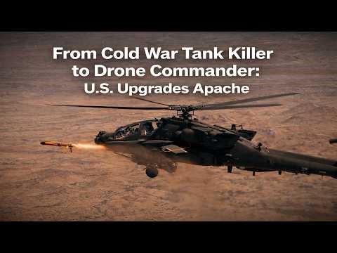 U.S. Army Upgrades Cold War Tank Killer Apache to Control Drones in Future Warfare