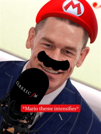 Super Cena Bros! 🍄 Actor and wrestling superstar, John Cena, joins Classic FM on this week's episode of 'Next Level with DanTDM'. He shares some of his earliest musical gaming memories with his Nintendo console along with stories from his time working on some of the biggest video games of all time. 📻 John Cena Next Level with DanTDM | Saturday 10 October, 8-10pm 🎶 Subscribe to Classic FM Plus for ad-free listening