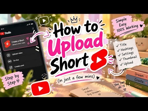 How to Upload YouTube Shorts in 2026 📱 | Step-by-Step Tutorial #BeginnerTutorial #MayaSonawane