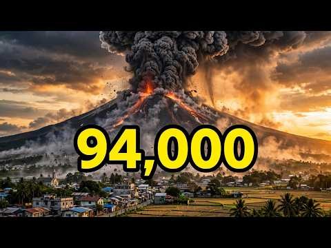 Kanlaon Just ERUPTED — 94,000 People in the Ash Zone...