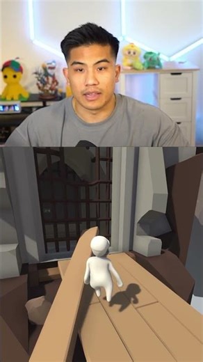 There's no universe where this is the real solution in Human Fall Flat...