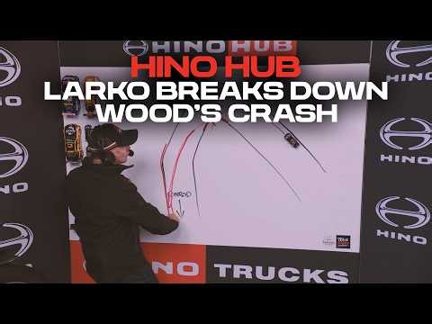 Hino Hub: Larko breaks down Ryan Wood's huge accident at Forrest's Elbow | 2026 Repco Bathurst 1000