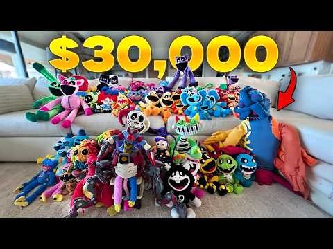 My $30,000 Poppy Playtime Plush Collection!