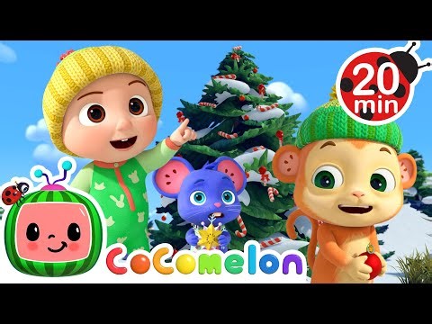 Forest Christmas Party! 🎁 JJ's Winter Wonderland! 💖🌲 | 🍉 CoComelon - JJ's Baby Songs 🎶