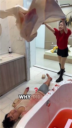 Fake Serial Killer Prank! Sister's Reaction #funny #shortsyoutube