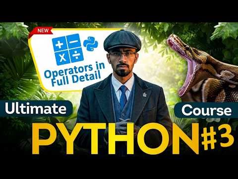 Python Course: Part 3 - Operators in Complete Detail With Examples (2026)