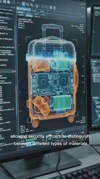 How Do Airport Scanners See Inside Your Bag without opening it? #Airport #XRay #HowItWorks #Aviation