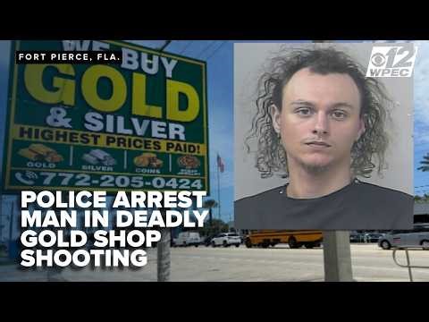 Fort Pierce police arrest 20-year-old in fatal shooting at gold shop, 2nd suspect sought