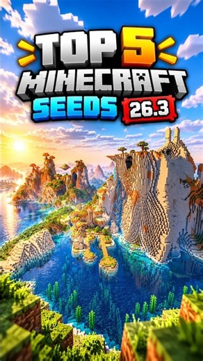 5 Minecraft Seeds for Java 26.3 You NEED to Try… 👀