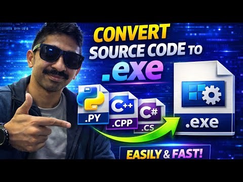 Convert Source Code to EXE in C#, Python & C++ (Step-by-Step)