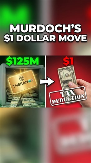 What Happened to Rupert Murdoch’s $125M Theranos Investment? 🤯 #business #mystery