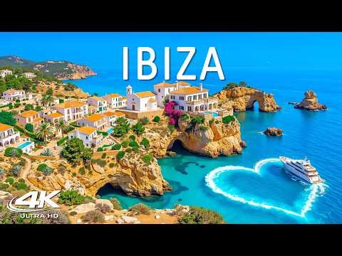 [4K] Ibiza 🇪🇸 Mediterranean Coast, Hidden Coves & Ocean Views