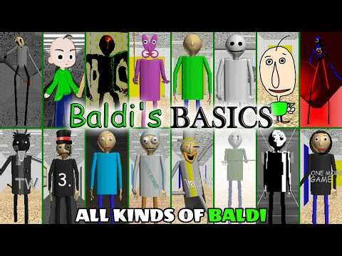 ALL KINDS OF BALDI (1256+) // Baldi's Basics, Roblox, Garry's Mod █ Baldi's Basics – Mods █