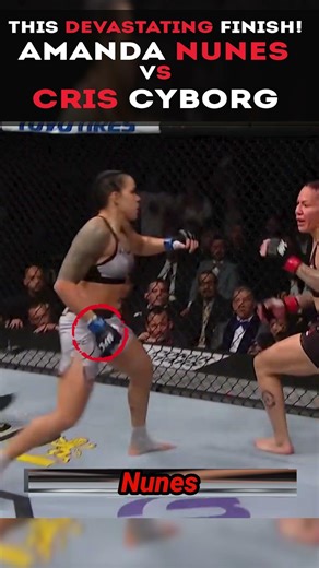 Amanda Nunes vs Cris CyborgTHIS DEVASTATING FINISH