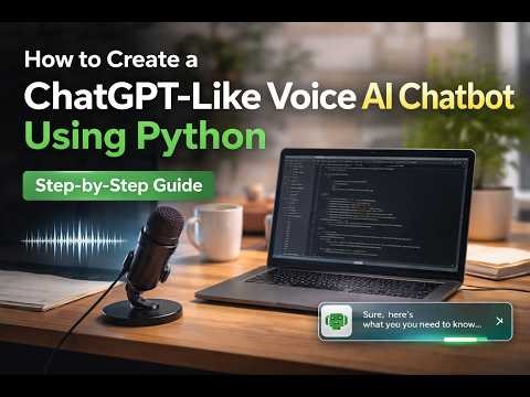 ChatGPT Voice Assistant in Python 🤖 Build AI Chatbot with Speech Recognition