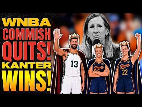 WNBA Total Defeat! Commissioner Suddenly "Retires" as Enes Kanter Freedom DEMANDS Draft Eligibility!