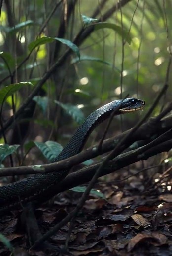 🐍🔥 #snake #rainforest #wildlife #venomouscreatures #relaxing #naturephotography