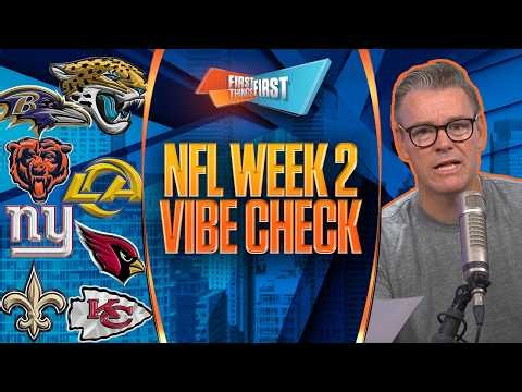 NFL Week 2 Vibe Check: Every Team Ranked by Local Fans 👀 FIRST THINGS FIRST