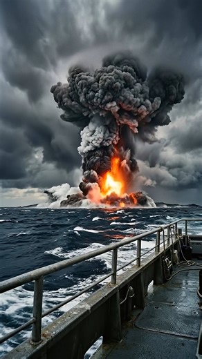 The nuclear bomb was tested, exploding in a blinding burst of energy that engulfed the horizon in seconds. ☢️🔥 #viralreel #navy #nucleartest #shockwave #destructivepower #militaryhistory #globalimpact | The Notice