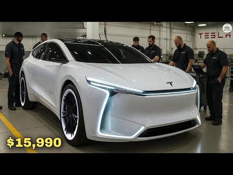 Tesla Model 2: $15,990 Game Changer—First Look Inside