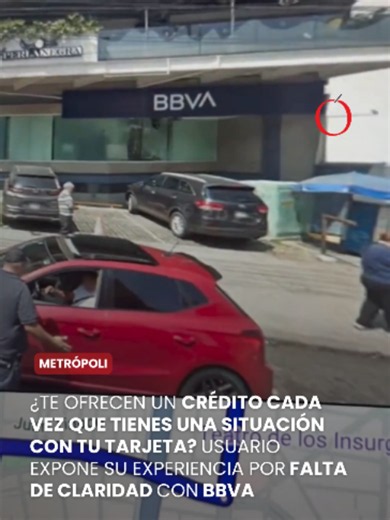 🏦 Un usuario compartió su experiencia con una sucursal de BBVA ubicada en Las Águilas, al poniente de la CDMX, donde asegura que su tarjeta de débito ha tenido varias situaciones de manera recurrente y que le solicitan comprobar los ingresos para reactivarla. 👆 Según su testimonio, el personal también le ha sugerido contratar una línea de crédito para resolver distintos trámites. 💳 Ante esta situación, habló de todos los requisitos que le han presentado e invitó a otros clientes a compartir s