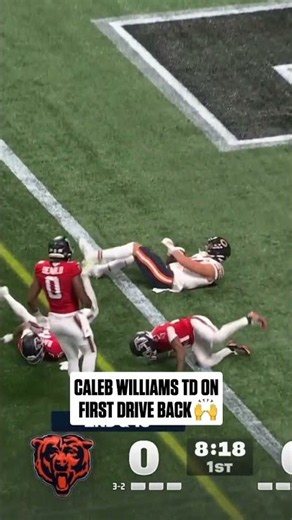 Caleb Williams is so back 😅