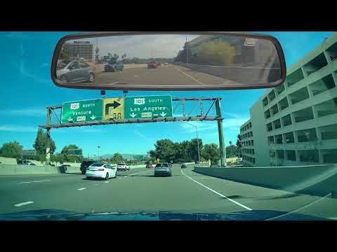 Driving from Los Angeles to Simi Valley (No Audio)